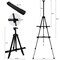 Art Painting Display Artist Easel Stand,Ns Jymb Portable Metal Adjustable Easels for Painting Canvases Height from 17 to 66 Inch - Carry Bag for Table-Top/Floor Displaying and Wedding Signs - Black